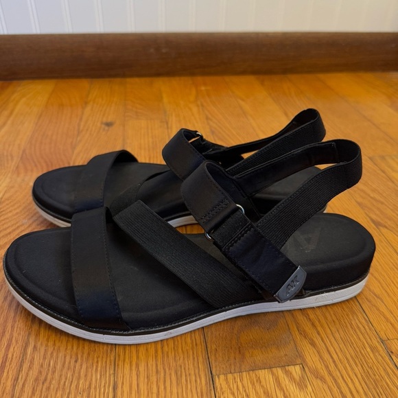 Anne Klein Nolita Sport Women’s Black Sandals Size 9 - Picture 3 of 10
